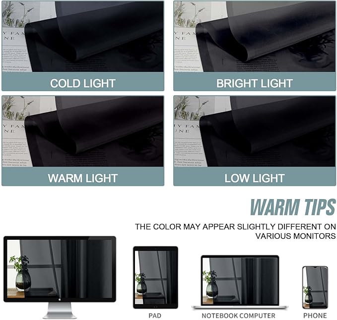 Black Valances for Windows 14 inch Length 2 Panels Set, Small Voile Sheer Curtains for Bathroom, Soft Fabric Lightweight Light Filtering Kitchen Curtains, Dual Rod Pocket, 2x42Wx14L Inches