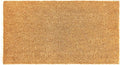 KANKUN Coco Coir Door Mat with Heavy Duty Backing, Welcome Doormat (17" x 30"), Doormat Entrance (Plain - 1Pack)