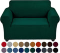 Joccun Christmas Stretch Chair Couch Cover,1-Piece Sofa Slipcover Spandex Jacquard Fabric Sofa Covers with Elastic Bottom,Washable Furniture Protector for Dogs,Cats,Kids(Armchair,Hunter)