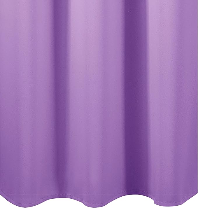 LEMOMO Blackout Curtains 38 x 54 inch/Lavender Curtains Set of 2 Panels/Thermal Insulated Room Darkening Bedroom Curtains