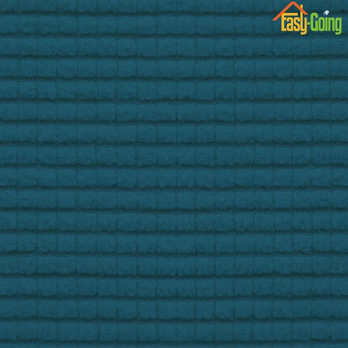 Easy-Going Stretch Cushion Cover Sofa Cushion Furniture Protector Seat Sofa slipcover Cover Soft Flexibility with Elastic Bottom(Oversized Sofa Cushion, Peacock Blue)