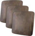 Leather Look Couch Cushion Covers Sofa Seat Slipcovers Sets Couches Furniture Protector for Sectional Armchair Loveseat Pets Kids Stretch Spandex Fabric (3 Cushion XL Sofa, Light Brown)