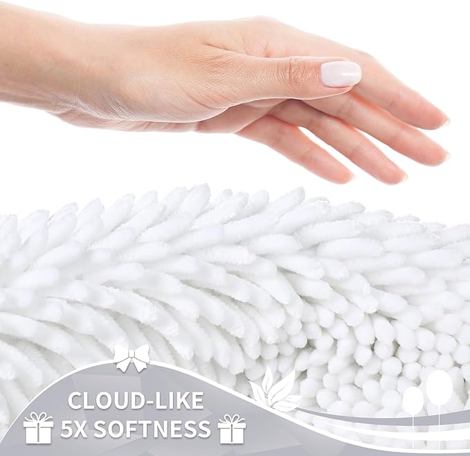Yimobra Long Bathroom Rugs Runner 60x24 Inch, Extra Thick Soft Absorbent - Image 5