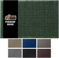 GORILLA GRIP® Ultra Absorbent Front Door Mat Outside Entrance, 47x35, Traps Dirt and Moisture, HydroABSORB Indoor Outdoor Doormat Holds Up to 6 Cups Water, Stain and Fade Resistant Welcome Mat, Green