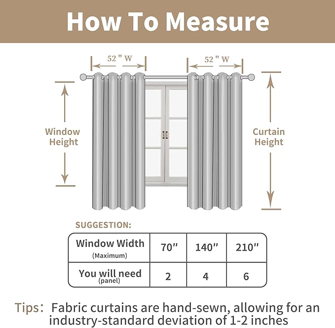 LAMIT Olive Green Linen Curtains for Living Room, 2 Panels, Light Filtering Semi Sheer Panels with Back Tab and Rod Pocket, 52 x 108 Inch