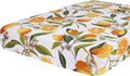 hyha Printed Couch Cushion Covers, Floral Sofa Covers Washable for 3 Cushion Couch, Stretch Pattern Outdoor Cushion Covers for Patio Furniture with Elastic Bottom(Large, Lemon)