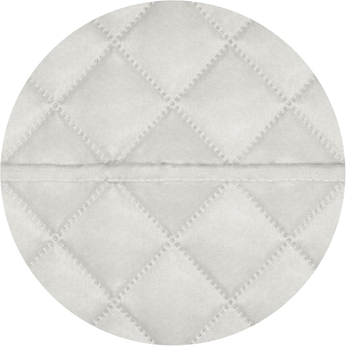 PureFit Reversible Quilted Sofa Cover, Water Resistant Slipcover Furniture Protector, Washable Couch Cover with Non Slip and Elastic Straps for Kids, Dogs, Pets (Loveseat, Ivory/Ivory)