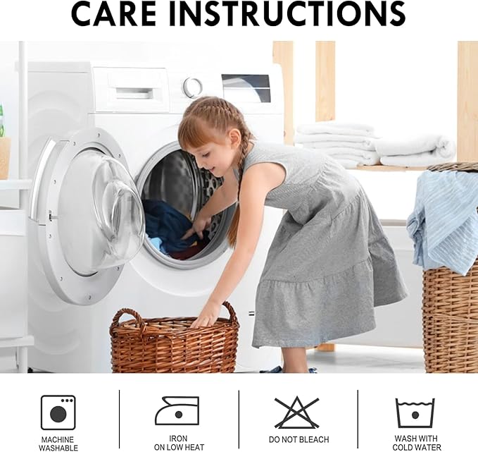 DWCN Christmas Blackout Curtains Room Darkening Thermal Insulated Bedroom Curtains Window Curtain Panels, 52 x 54 inches Long, Set of 2 Red Rod Pocket Drapes