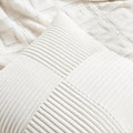 Cream 2 Packs White Lumbar Decorative Throw Pillow Covers – 14x24in