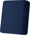 XINEAGE Large Couch Cushion Covers Seat Cushion Cover Thick Stretch Sofa Slipcovers 1 Piece Individual Couch Covers with Elastic Bottom(Single XL Seat Cushion/Backrest,Navy Blue)
