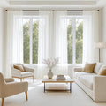 MIULEE Ivory Sheer Curtains 84 Inches Long, 4 Panels Set, Light Filtering Rod Pocket Voile Drapes for Living Room and Bedroom, Airy Soft Fabric Window Treatments, 54 x 84 Inches