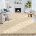 6x9 Area Rugs for Living Room Rug: Soft Fluffy Shag Beige Rugs for Bedroom, Non-Slip Large Fuzzy Plush Rug Indoor Floor Carpet for Nursery Kids Boys Girls Room, Dorms, Playroom, Modern Home Decor