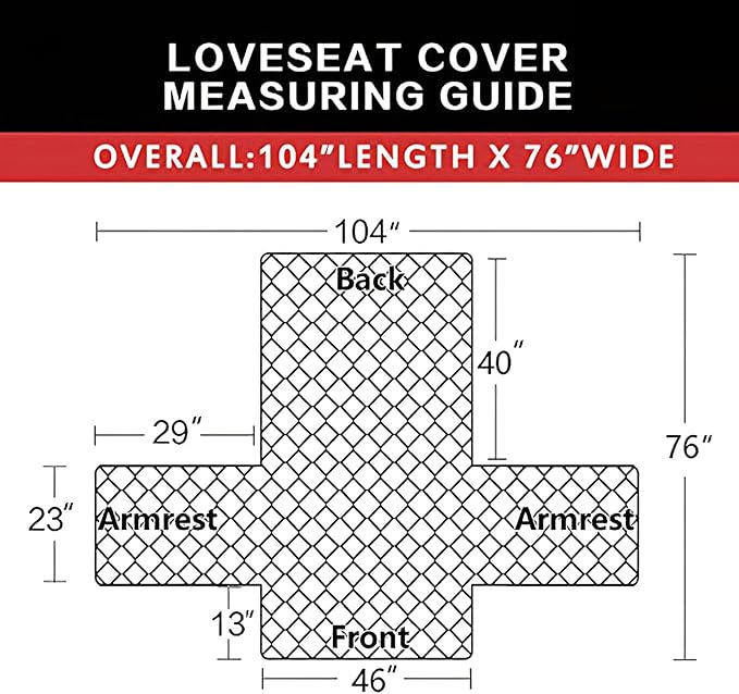 Easy-Going Reversible Loveseat Couch Cover for 2 Cushion Couch Sofa Cover for Dogs Water Resistant Furniture Protector with Foam Sticks Elastic Straps for Pet (Loveseat, Dark Blue/Ivory)