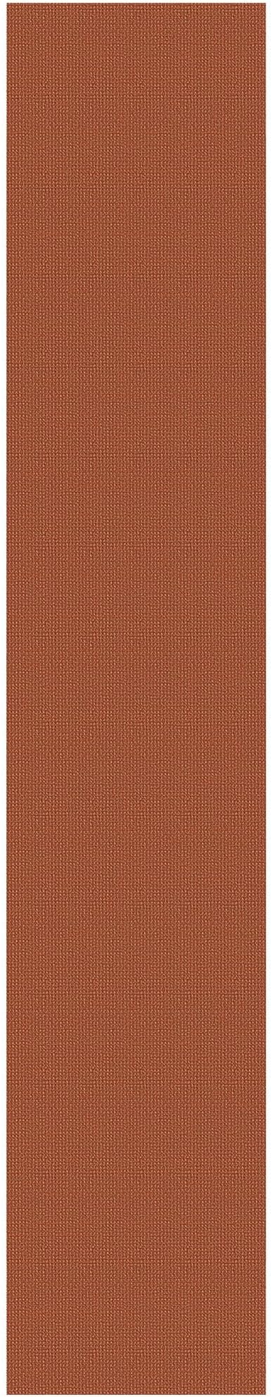 KOZYFLY Extra Long Runners for Hallways 3x14 ft Washable Kitchen Runner Non Slip Rubber Backed Hallway Rug Cotton Entryway Runner Rug Floor Carpet for Indoor Hall, Kitchen, Stair, Orange/Tan