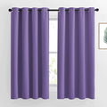 NICETOWN Blackout Curtains 63 inches Long, Grommet Window Treatment Energy Saving Thermal Drapes Room Darkening for Living Room/Bedroom, 2 Panels, W46 x L63, Lilac Purple