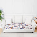 Smiry Printed Couch Cushion Covers, Stretch Soft Couch Covers for Sofa, Washable Non-Slip Sofa Slipcover Furniture Protector for Indoor and Outdoor (Large, Beige)