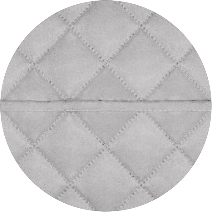 PureFit Reversible Quilted Sofa Cover, Water Resistant Slipcover Furniture Protector, Washable Couch Cover with Non Slip and Elastic Straps for Kids, Dogs (Small Recliner, Light Gray/Light Gray)