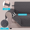 Reversible Sofa Cover Couch Cover for Dogs – Dark Grey/Dark Grey