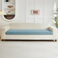 Couch Covers for 3 Cushion Sofa Pet Friendly Couch Cushion Covers Universal Sofa Covers Washable Stretch Slipcovers for Sectional Sofa (Texture Sea Blue,Large Triple Seat Cover)