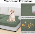 3 Pieces Stretch Couch Cushion Covers – 2 Seater + 1 Chaise