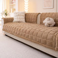 Couch Cover for Dogs Washable – 35", Light Brown