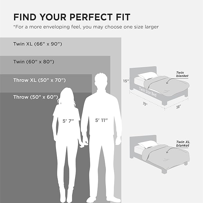 Bedsure GentleSoft Grey Fleece Blanket for Couch - Cozy Soft Blankets for Women, Cute Small Throws for Girls, 50x70 Inches