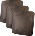 Leather Look Couch Cushion Covers Sofa Seat Slipcovers Sets Couches Furniture Protector for Sectional Armchair Loveseat Pets Kids Stretch Spandex Fabric (3 Cushion XL Sofa, Brown)