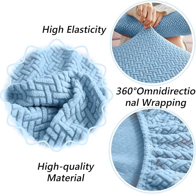 Soothing Home Sofa Covers, Sofa Hero Covers, Wear-Resistant Universal Couch Covers Washable Stretch Sectional Couch Cushion Covers (Pink,Pillow Cover)