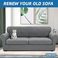 3 Pieces 2026 Couch Covers for 2 Extra Large Cushion – 2 Cushions