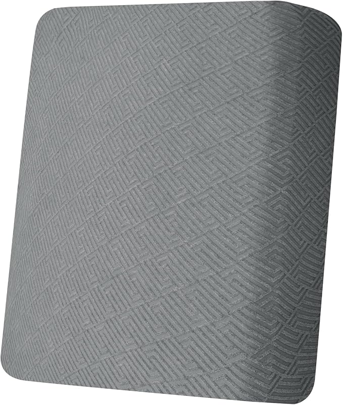 XINEAGE Large Couch Cushion Covers Seat Cushion Cover Thick Stretch Sofa Slipcovers 1 Piece Individual Couch Covers with Elastic Bottom(Single XL Seat Cushion/Backrest,Light Grey)