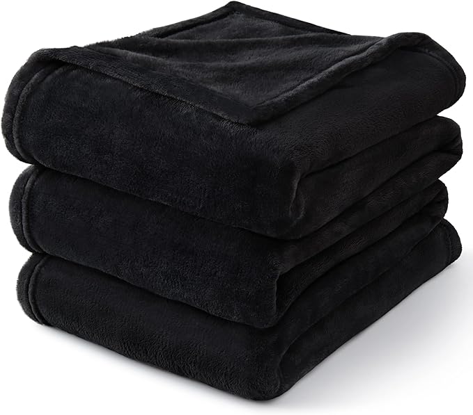 BEDELITE Fleece Blanket Twin Size for Bed, Luxury Plush Cozy Fuzzy Blanket 60x80 inches, Super Soft Warm Lightweight Throw for Travel Camping