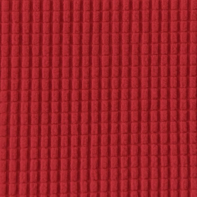 Easy-Going Stretch Sofa Slipcover 1-Piece Sofa Cover Furniture Protector Couch Soft with Elastic Bottom for Kids, Polyester Spandex Jacquard Fabric Small Checks (Sofa, Christmas Red)