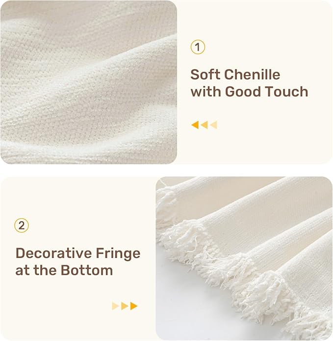 Sectional Couch Covers, 2 Pieces Washable L Shaped Couch Covers Sofa Blanket for Dogs Pet Friendly Sectional Sofa Slipcovers Furniture Covers,71"x 102"+ 71"x 110",(Large,Cream White)
