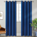BGment Blackout Curtains for Bedroom - Grommet Thermal Insulated Room Darkening Curtains for Living Room, 55 x 96 Inch, 2 Panels, Royal Blue