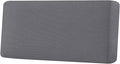 H.VERSAILTEX Super Stretch Individual Seat Cushion Covers Sofa Covers Couch Cushion Covers Slipcover Sets Thick Jacquard Textured Twill Fabric (1 Piece Sofa Cushion Cover, Grey)