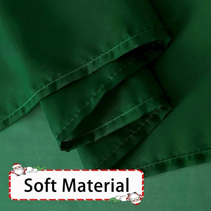 SpaceDresser Foliage Green Sheer Curtains 4 Panels Rod Pocket Semi-Sheer Curtain 108 Inches Long Light Filtering Voile Window Drapes for Bedroom Living Room Kitchen, Each 52W x 108L