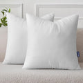 MIULEE Set of 2 Throw Pillow Inserts 18x18 Inches, Non-Woven Decorative Pillow Inserts for Living Room