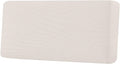 H.VERSAILTEX Super Stretch Individual Seat Cushion Covers Sofa Covers Couch Cushion Covers Slipcover Sets Thick Jacquard Textured Twill Fabric (1 Piece Sofa Cushion Cover, Ivory)