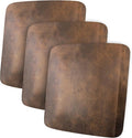 Leather Look Couch Cushion Covers Sofa Seat Slipcovers Sets Couches Furniture Protector for Sectional Armchair Loveseat Pets Kids Stretch Spandex Fabric (3 Cushion XL Sofa, Dark Brown)