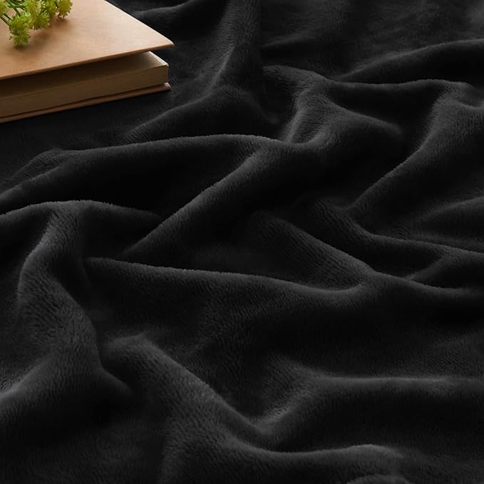 BEDELITE Fleece Blanket Twin Size for Bed, Luxury Plush Cozy Fuzzy Blanket 60x80 inches, Super Soft Warm Lightweight Throw for Travel Camping