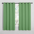 NICETOWN Froest Green Blackout Curtains 68 inches Length for Living Room, 2 Panels, 55" Wide, Thermal Insulated Decoration Drapes for Bedroom Window