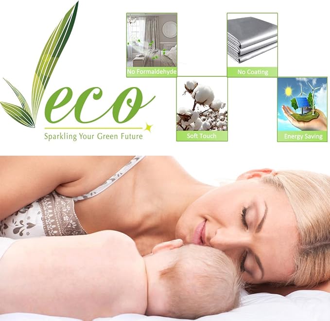 NICETOWN 100% Blackout Window Curtain Panels, Heat and Cold Blocking Drapes with Black Liner for Nursery, 60" Thermal Insulated Draperies (Lavender Pink, 2 Pieces, 37" Wide Each Panel)