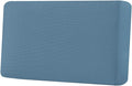 H.VERSAILTEX Super Stretch Individual Seat Cushion Covers Sofa Covers Couch Cushion Covers Slipcover Sets Thick Jacquard Textured Twill Fabric (1 Piece Loveseat Cushion Cover, Dusty Blue)