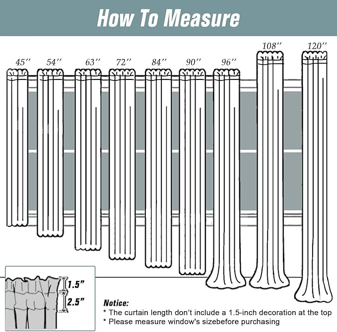 Cream Sheer Curtains 63 Inch Length 2 Panels, Voile Sheer Curtain for Living Room, Breathable Light Filtering Modern Window Treatments, Soft Fabric Dual Rod Pocket Drapes, 2x42Wx63L Inches