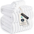 Bedsure GentleSoft King Throw Blanket for Couch - Cozy Soft Blankets for Women, Cute Small Fleece Throws for Girls, Bright White, 108x90 Inches