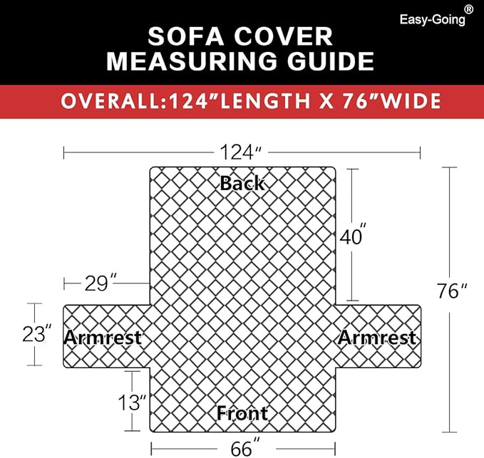Easy-Going Reversible Couch Cover for 3 Cushion Couch Sofa Cover for Dogs Water Resistant Furniture Protector Cover with Foam Sticks Elastic Straps for Pet Cat (Sofa, Army Green/Beige)