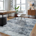 Area Rugs for Living Room Rug Washable, 5x7 – Blue
