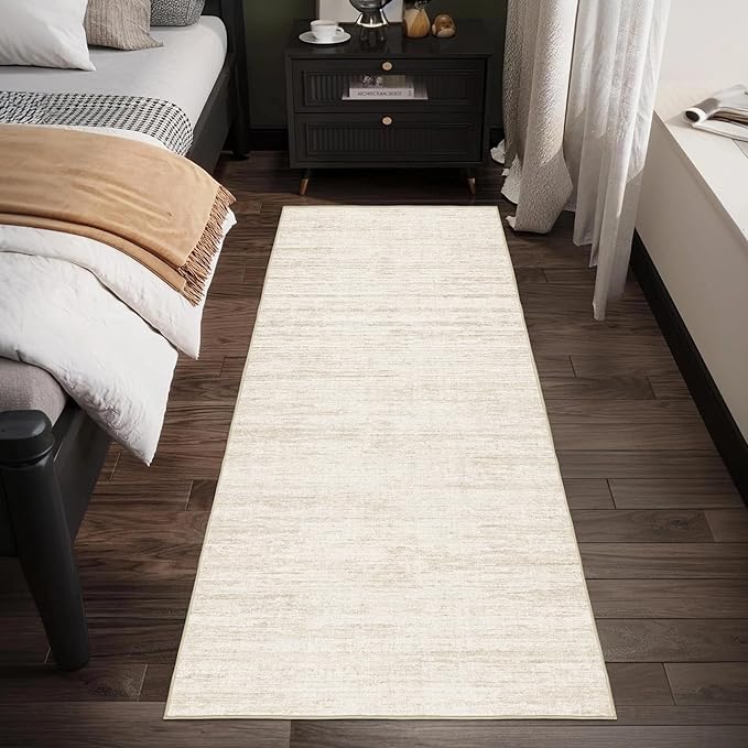 Washable Runner Rugs 3x10 Abstract Kitchen Runner Rug Non Slip Backing, Ultra-Thin Carpet Runners for Hallway 10 ft,Long Rug Runner for Entryway Living Room Bedroom Laundry Room