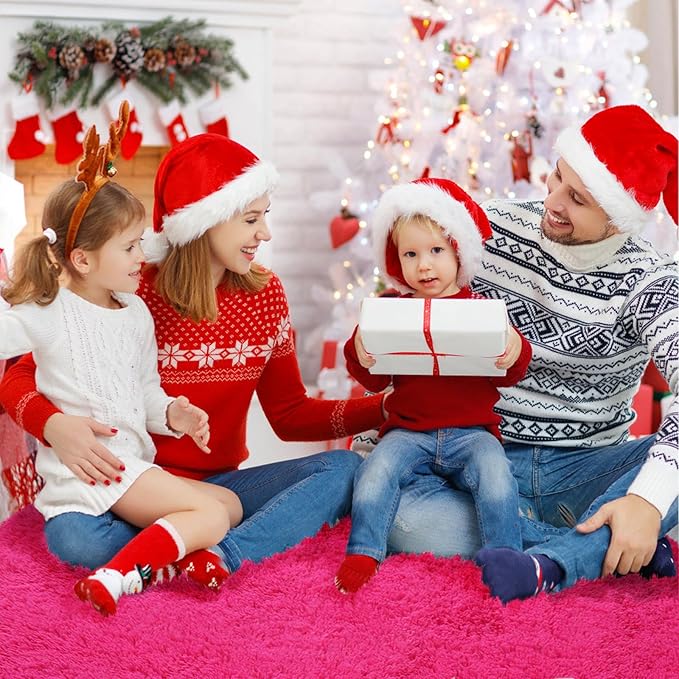 yulidayang Fluffy Round Area Rugs for Bedroom,Hot Pink 4'X4'Shag Circle Area Rugs for Living Room,Non Slip Fuzzy Plush Rug for Kids Room Boys Girls Room and Dorm