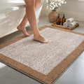 48x32 Large Bathroom Rugs Washable Non Slip, Coffee Bath Mat for Bathroom Floor Tub, Soft Absorbent Quick Dry Mats for Shower, Bathtub,Home Decor